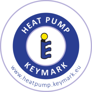 Certyfikat Keymark Heat Pump logo