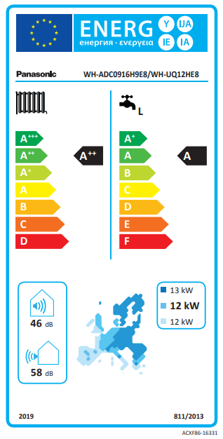 etykieta energetyczna pompa ciepła