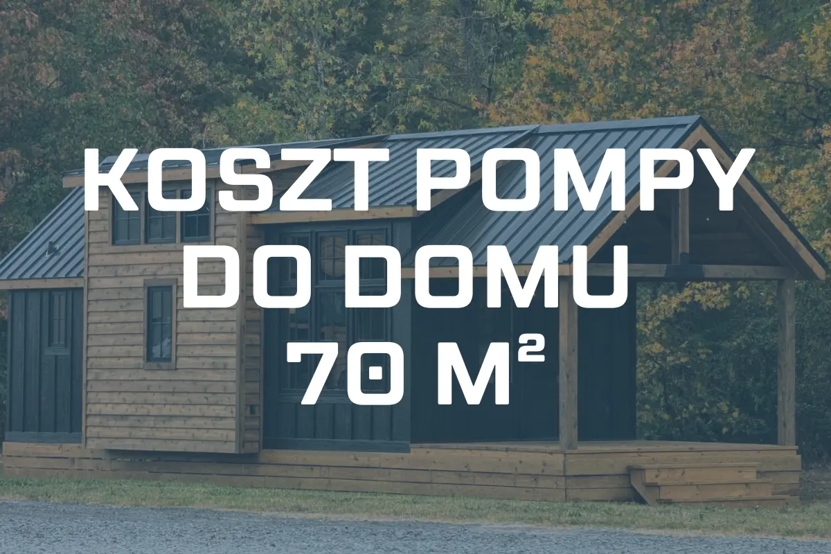 Zdjęcie przedstawiam dom 70 m² od frontu.